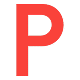 PembrokeRealEstate-Logo Red letter "P" on a transparent background.